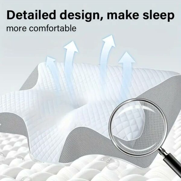 Pillow, Ergonomic Neck Neck Pillow, Sleep Relaxing Neck Pillow, New Memory Pillow Slow Rebound Neck Pillow, Back And Side Sleeper Bedding, Pregnancy Pillow, Sleeping Pillow, Gift for Elderly Parents, Pillows for Sleeping On