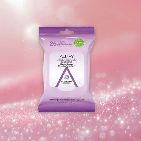 Almay Longwear Makeup Remover Cleansing Towelettes - 25ct