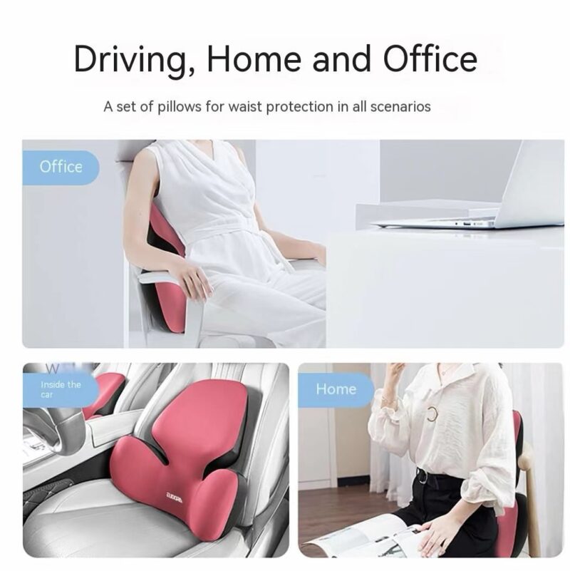 Lumbar Support Pillow for Home, Driving and Office - Image 2