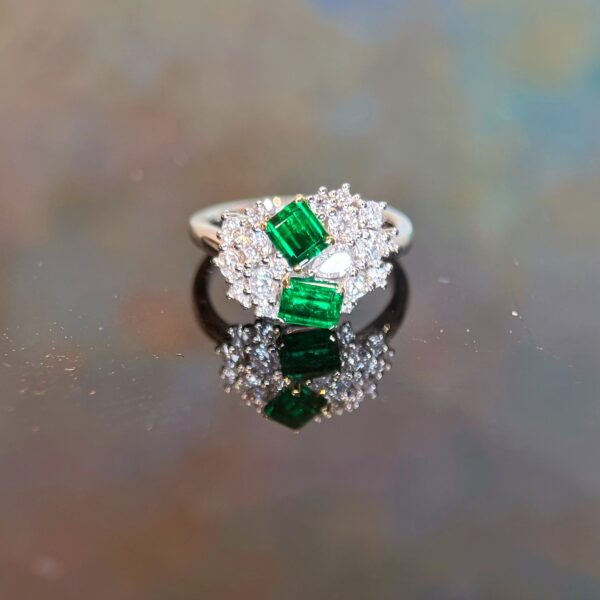 Natural gemstone ring JEWEL-53