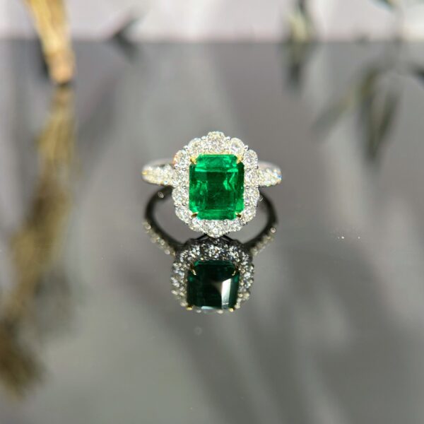 Natural gemstone ring JEWEL-55