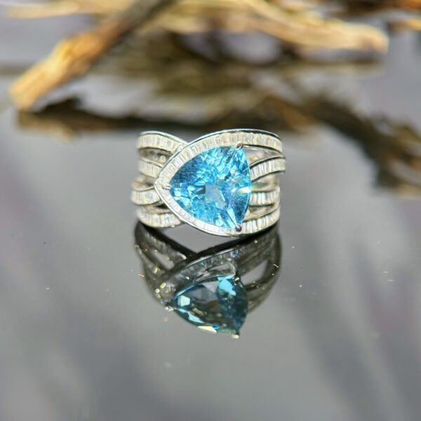 Natural gemstone ring JEWEL-56