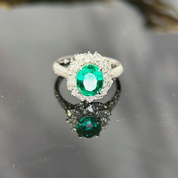 Natural gemstone ring JEWEL-58