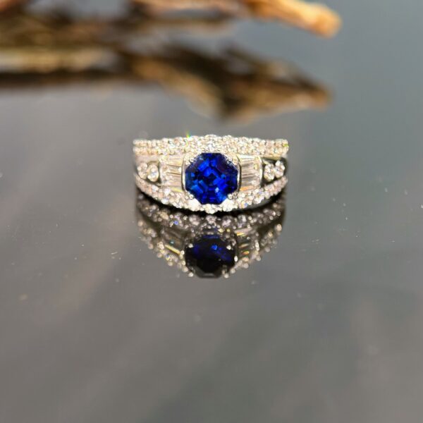 Natural gemstone ring JEWEL-60