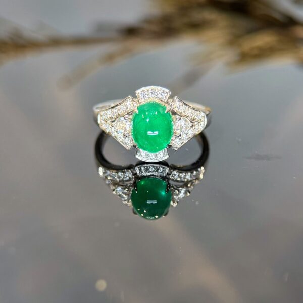Natural gemstone ring JEWEL-63