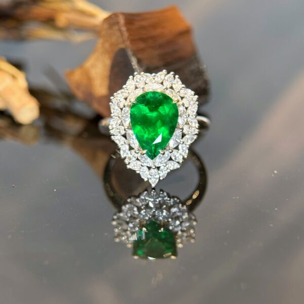 Natural gemstone ring JEWEL-64