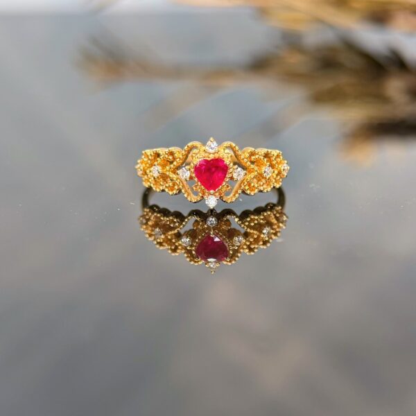 Natural gemstone ring JEWEL-65