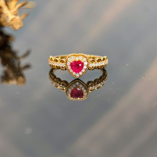 Natural gemstone ring JEWEL-67