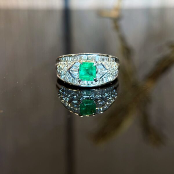 Natural gemstone ring JEWEL-71