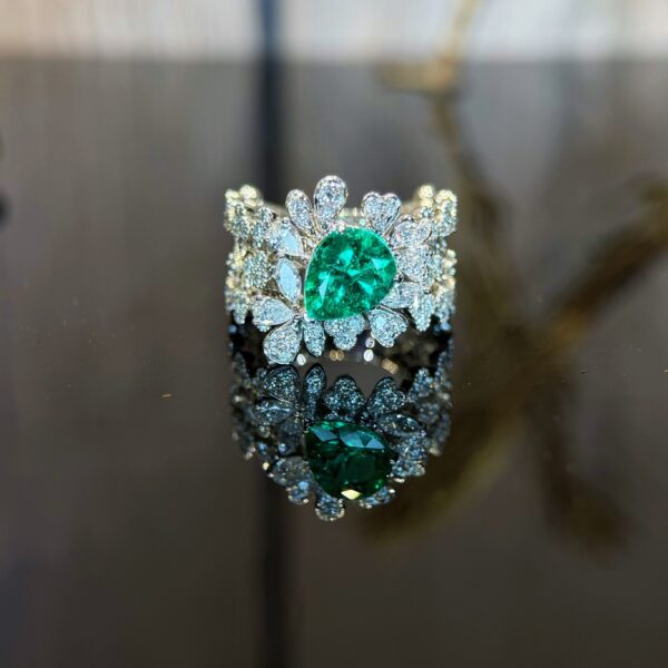 Natural gemstone ring JEWEL-73